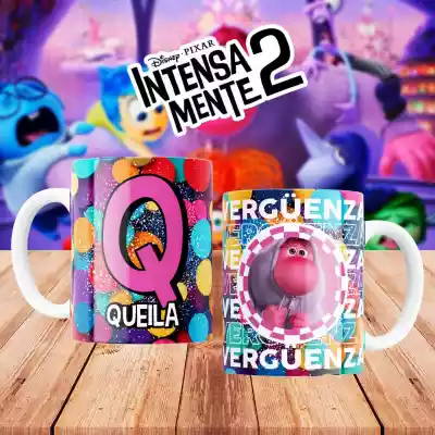 vectores plantilas INTENSAMENTE,DISNEY,PELíCULA,ALFABETO,ABECEDARIO,LETRAS,